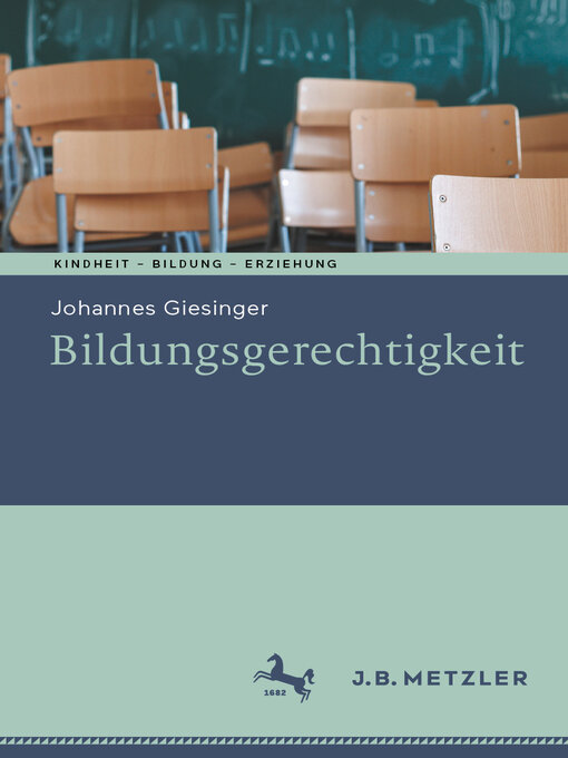 Title details for Bildungsgerechtigkeit by Johannes Giesinger - Available